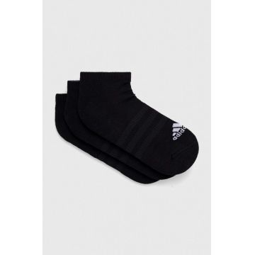 adidas sosete 3-pack culoarea negru