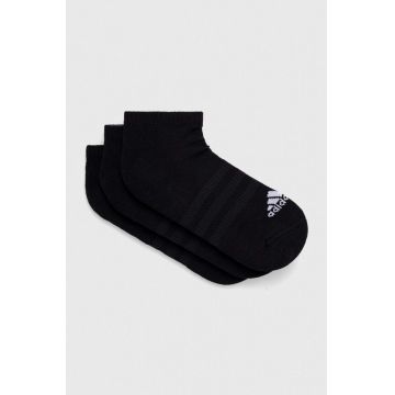 adidas șosete 3-pack culoarea negru IC1332