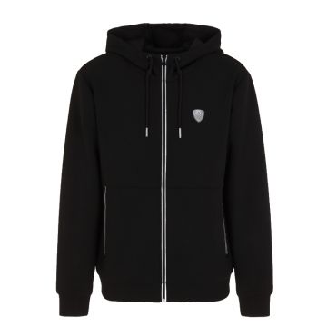 Bluza cu Fermoar EA7 M hoodie full zip VI PA