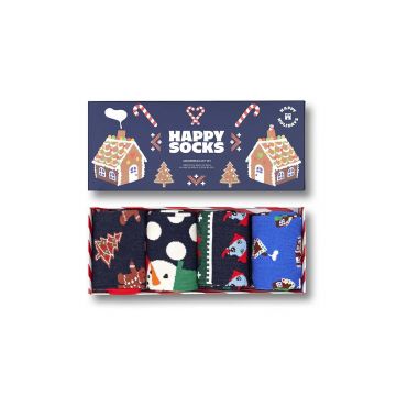Happy Socks sosete Gingerbread Socks Gift Set 4-pack