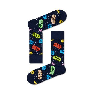 Happy Socks sosete Star Wars culoarea albastru marin