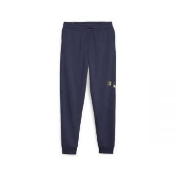 Pantaloni barbati Puma Ess Logo Lab Sweatpant 67592606, L, Albastru