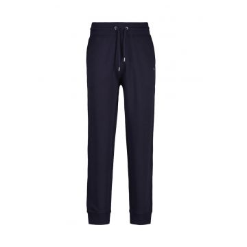 Pantaloni de trening cu buzunare laterale Shield - Albastru