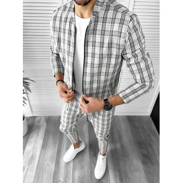 Trening barbati slim fit Pantaloni + Hanorac B9906 P18-5.2