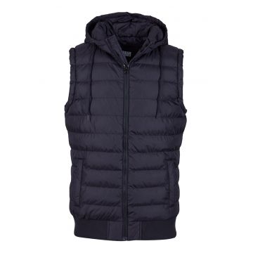 Vesta matlasata cu vatelina si gluga