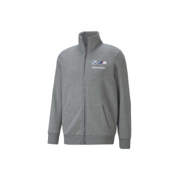 Bluza de trening cu fermoar si guler inalt BMW Motorsports