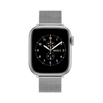 Daniel Wellington curea pentru apple watch Smart Watch Mesh strap S culoarea argintiu