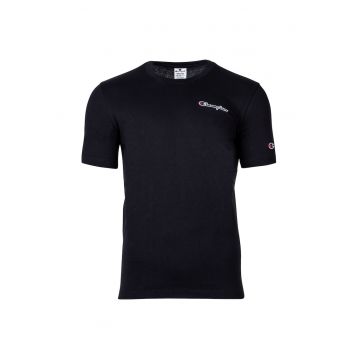 Tricou cu decolteu la baza gatului si logo