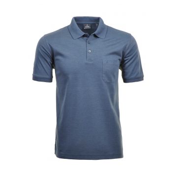 Tricou polo cu buzunar pe piept