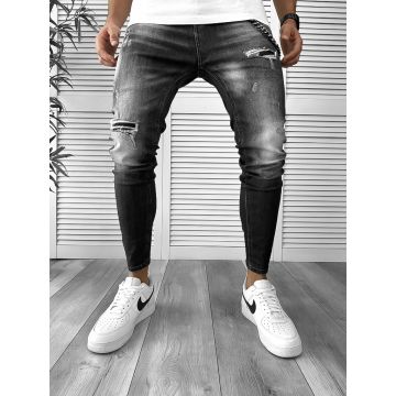 Blugi barbati conici negri 5800