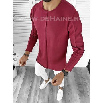 Bluza barbati grena slim fit T3654 X31-3