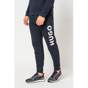 Pantaloni de trening de bumbac cu imprimeu logo Dutschi