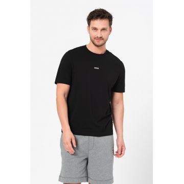 Tricou relaxed fit cu decolteu la baza gatului Chup