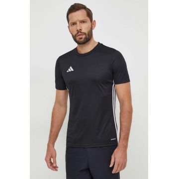 adidas Performance tricou de antrenament Tabela 23 culoarea negru, cu imprimeu  H44529