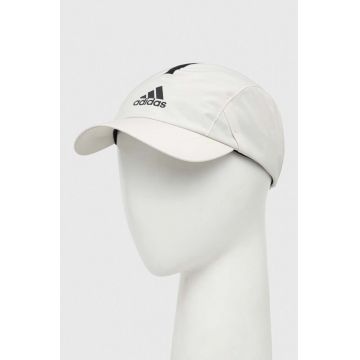 adidas șapcă culoarea bej, cu imprimeu IN2421