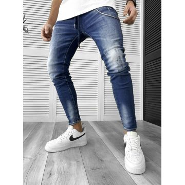 Blugi barbati conici albastri 5811 D4-4.2