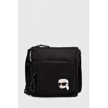 Karl Lagerfeld borseta culoarea negru