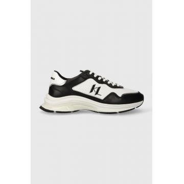 Karl Lagerfeld sneakers LUX FINESSE culoarea negru, KL53165C