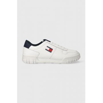 Tommy Jeans sneakers TJM CUPSOLE ESS culoarea alb, EM0EM01396 Tommy Jeans sneakers TJM CUPSOLE ESS culoarea alb, EM0EM01396