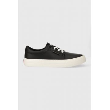 Tommy Jeans sneakers TJM VULC. SKATE DERBY ESS culoarea negru, EM0EM01400 Tommy Jeans sneakers TJM VULC. SKATE DERBY ESS culoarea negru, EM0EM01400