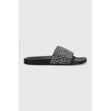 Armani Exchange papuci barbati, culoarea negru, XUP004.XV679.S526