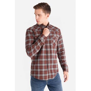 Camasa cu maneci lungi si model in carouri Camasa cu maneci lungi si model in carouri