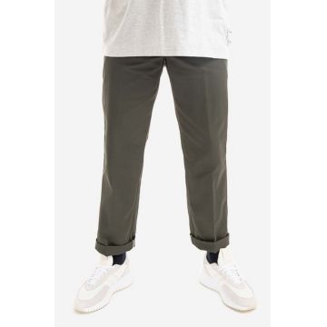 Dickies pantaloni Spodnie Dickies 874 Work Pant DK0A4XK6OGX bărbați, culoarea verde, drept DK0A4XK6OGX-green