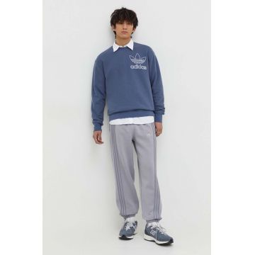 adidas Originals hanorac de bumbac bărbați, cu imprimeu  IR7999