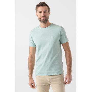 Tricou din bumbac Tales - Verde menta