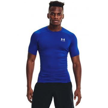 Tricou slim fit cu logo pentru fitness