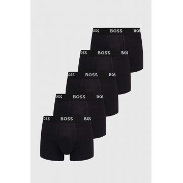 BOSS boxeri de bumbac 5-pack culoarea negru