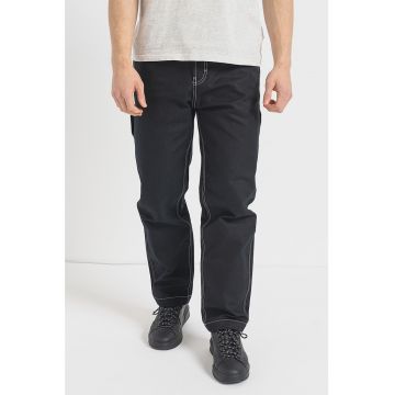 BOSS - Pantaloni regular fit cu croiala dreapta Gion