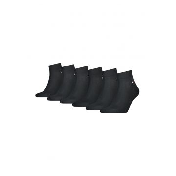 Set de sosete scurte - 6 perechi - Negru