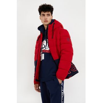 Geaca cu vatelina si gluga