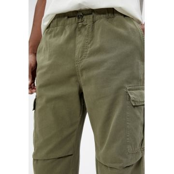 Pantaloni cargo cu snur