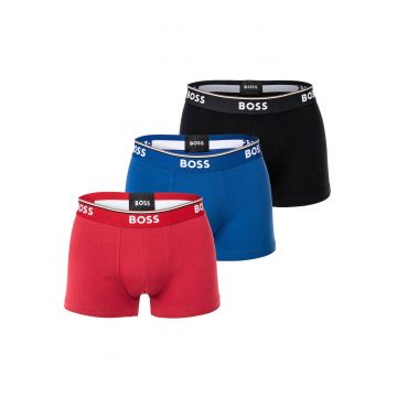 Set de boxeri cu banda logo in talie - 3 perechi