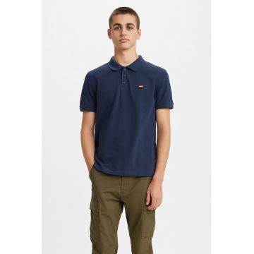 Tricou polo din bumbac cu broderie logo