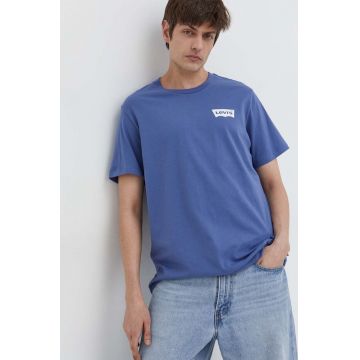 Levi's tricou din bumbac barbati, cu imprimeu