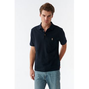 Tricou polo cu broderie logo