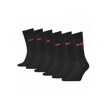 Set de sosete lungi - 6 perechi - Negru