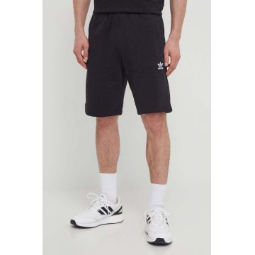 adidas Originals pantaloni scurți din bumbac Essential culoarea negru, IR6849