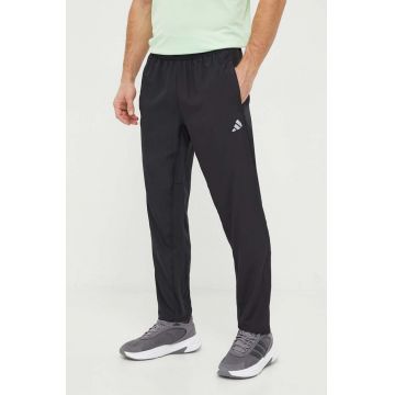 adidas Performance pantaloni de antrenament Gym+ culoarea negru, uni IP4472