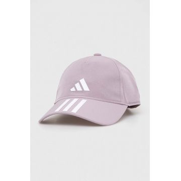 adidas Performance șapcă culoarea violet, cu imprimeu IP2768