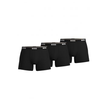 BOSS men's boxer shorts - 3-pack - B-Boxer Briefs 3P Power - Cotton Stretch - Logo B-BoxerBr 3P Power 12941