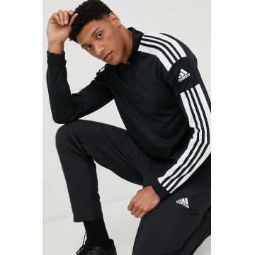 adidas Performance hanorac de antrenament Squadra 21 bărbați, culoarea negru, cu imprimeu  GK9562