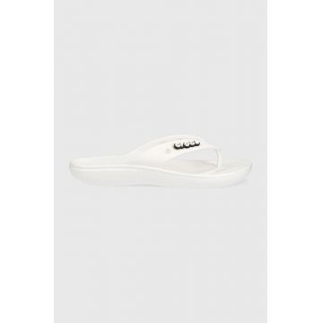 Crocs șlapi culoarea alb 207713.100-WHITE