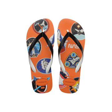 Havaianas slapi Top Nasa culoarea negru