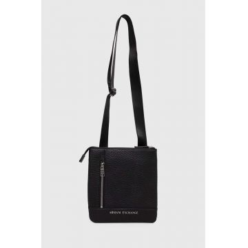 Armani Exchange borseta culoarea negru