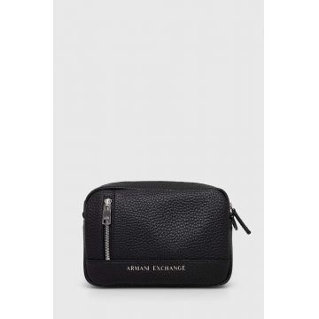 Armani Exchange borseta culoarea negru