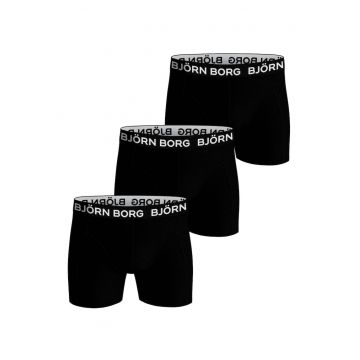 Set de boxeri cu banda logo in talie - 3 perechi